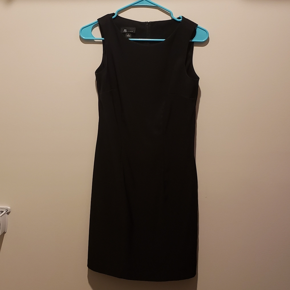 AB Studio Black Pencil Dress
